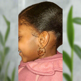 "Crown Me Baby" Hoops