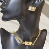 Barbados Choker and Earring Set