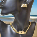 Barbados Choker and Earring Set