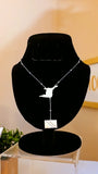 Island Hanging Flag Necklace