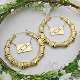 Hang Time Bamboo Earrings