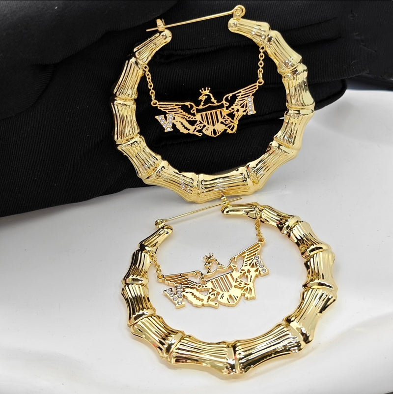 Hang Time Bamboo Earrings