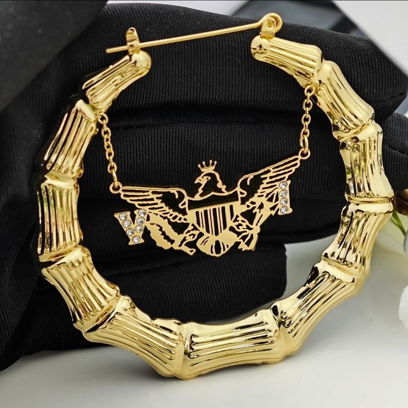 Hang Time Bamboo Earrings