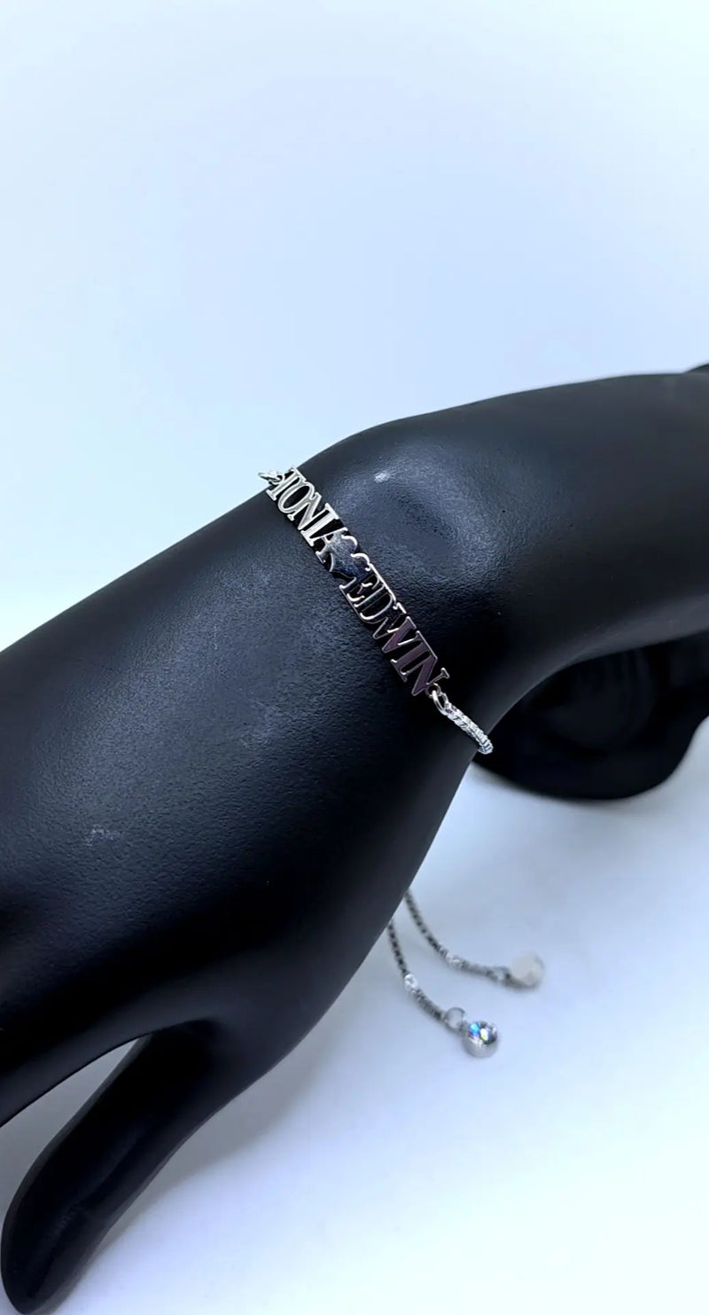 Personalized Pull String Beaded Handchain