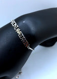 Personalized Pull String Beaded Handchain