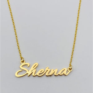 "Minimal Mini" Name Necklace