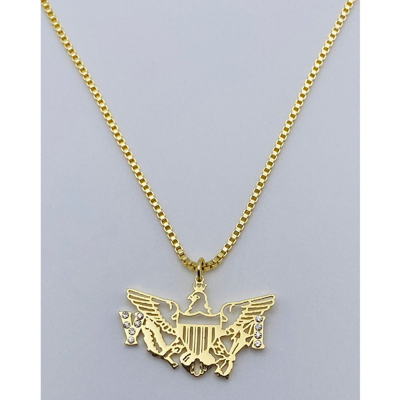 "I'za VI'er" pendant necklace