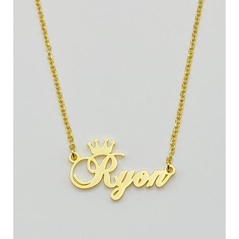 "Minimal Mini" Name Necklace
