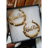 "Around Your Way" Bamboo Hoops