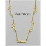 "Medley" Name Necklace